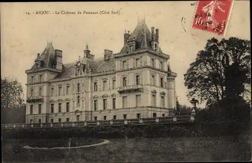 Ak Anjou Maine et Loire, Le Chateau de Pouance