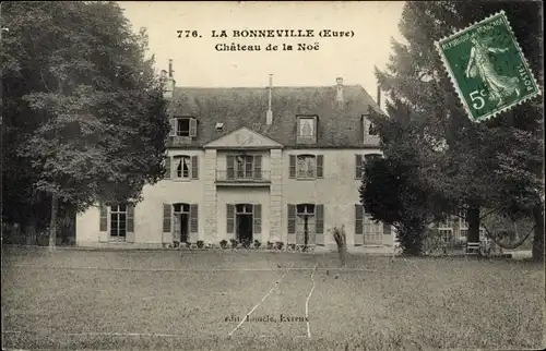 Ak La Bonneville Eure, Le Château de la Noe
