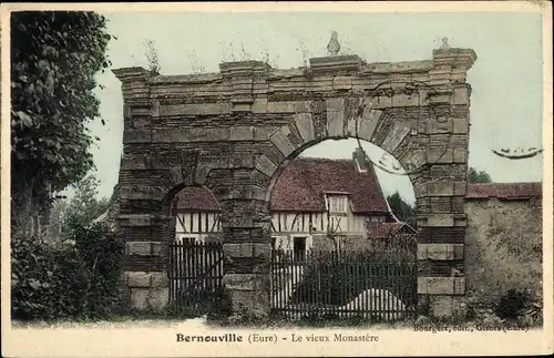 Ak Bernouville Eure, Le Vieux Monastère