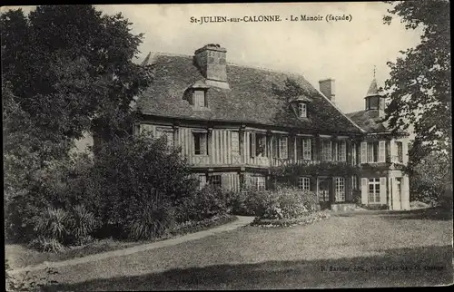 Ak Saint Julien en Calonne Calvados, Le Manoir