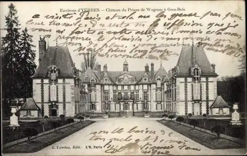 Ak Yerres Essonne, Chateau du Prince de Wagram a Gros Bois