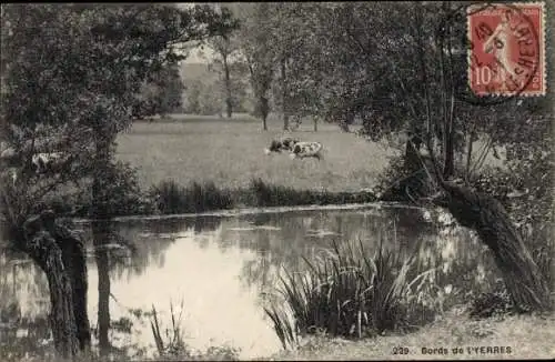 Ak Yerres Essonne, Bords, Wasserpartie