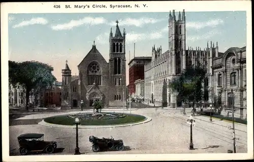Ak Syracuse New York USA, St. Mary's Circle