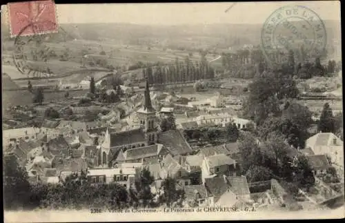 Ak Chevreuse Yvelines, Le Panorama