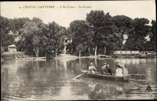 Ak Chatou Yvelines, L'Ile Fleury, Le Passeur