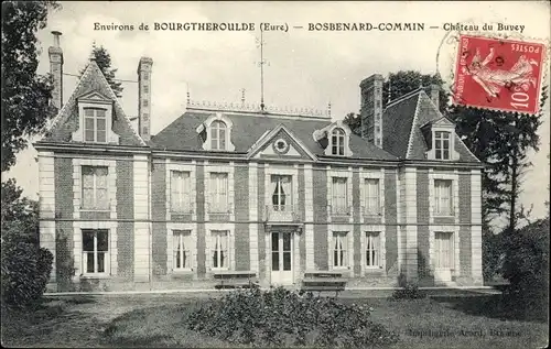 Ak Bourgtheroulde Eure, Bosbenard Commin, Le Château de Buvey