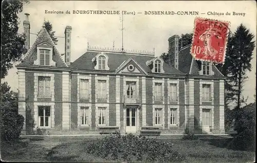 Ak Bourgtheroulde Eure, Bosbenard Commin, Le Château de Buvey