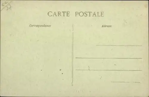 Ak Fontainebleau Seine et Marne, Hôtel Launoy, Innenansicht