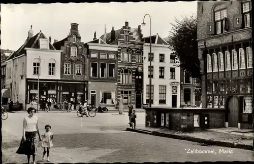 Ak Zaltbommel Gelderland, Markt