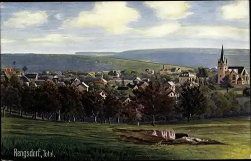 Künstler Ak Rengsdorf im Westerwald, Panorama