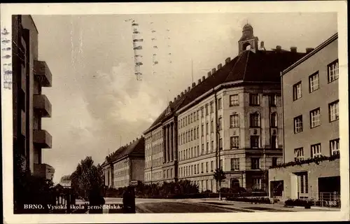 Ak Brno Brünn Region Südmähren Tschechien, Vysoka skola zemedelska