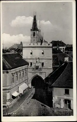 Ak Louny Laun Ústecký kraj, Stadttor