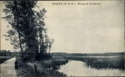 Ak Poigny la Forêt Yvelines, Etang de Guipéreux