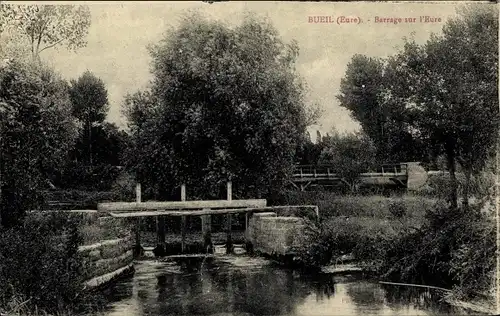 Ak Bueil Eure, Barrage sur l´Eure