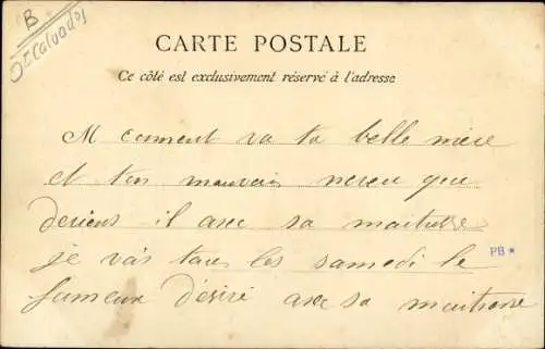 Ak Dives sur Mer Calvados, Entrée de l´Hostellerie Guillaume le Conquérant