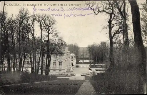 Ak Marais Essonne, Le Chateau, La Terrasse