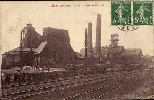 Ak Hénin Liétard Hénin Beaumont Pas de Calais, La Fosse Mulot