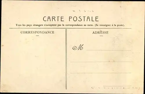 Ak Frankreich, Place de l'Eglise