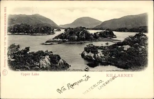 Ak Killarney Irland, Upper Lake