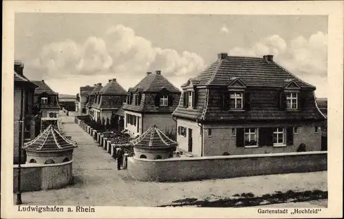 Ak Ludwigshafen am Rhein, Gartenstadt Hochfeld