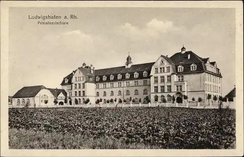 Ak Ludwigshafen am Rhein, Pestalozzischule