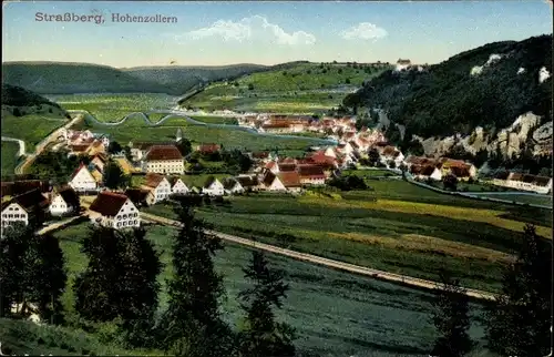 Ak Straßberg im Zollernalbkreis, Gesamtansicht