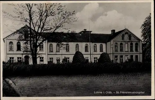 Ak Lohne in Oldenburg, St. Franziskushospital
