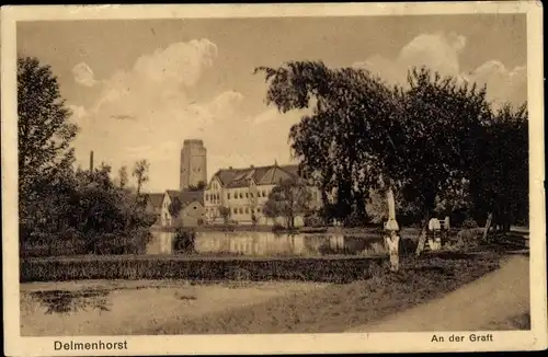 Ak Delmenhorst in Niedersachsen, An der Graft