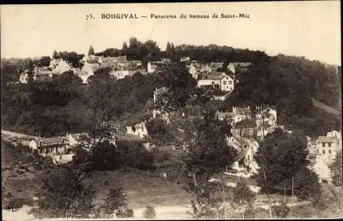 Ak Bougival Yvelines, Panorama du hameau de Saint Mic