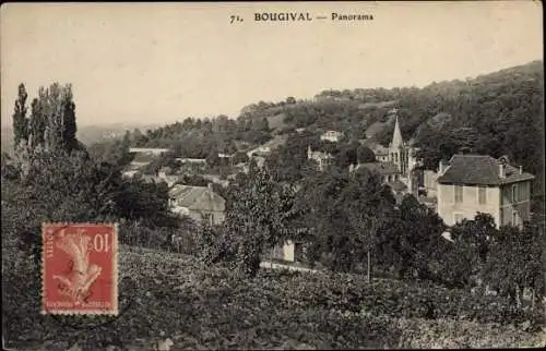 Ak Bougival Yvelines, Panorama