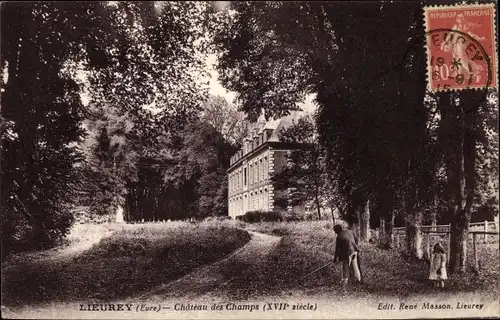 Ak Lieurey Eure, Le Château des Champs