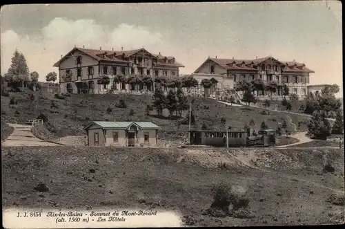 Ak Aix les Bains Savoie, Les Hôtels, Sommet du Mont Revard