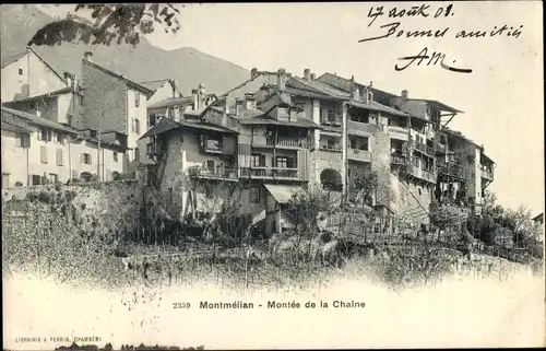 Ak Montmelian Savoie Auvergne-Rhône-Alpes, Montee de la Chaine