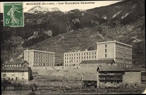 Ak Modane Savoie, Les Nouvelles Casernes