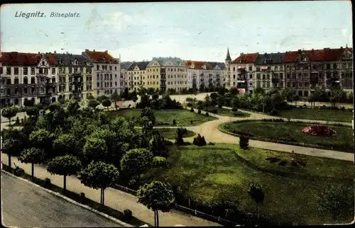 Ak Legnica Liegnitz Schlesien, Bilseplatz