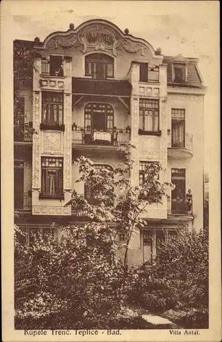 Ak Trenčianske Teplice Trentschin Teplitz Slowakei, Villa Antal