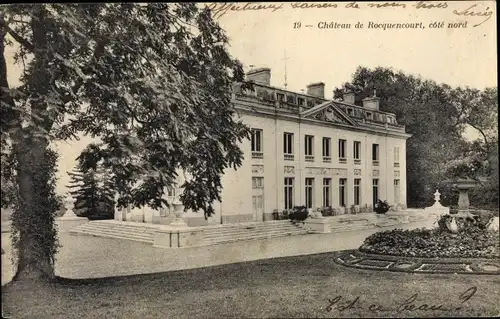 Ak Rocquencourt Yvelines, Château