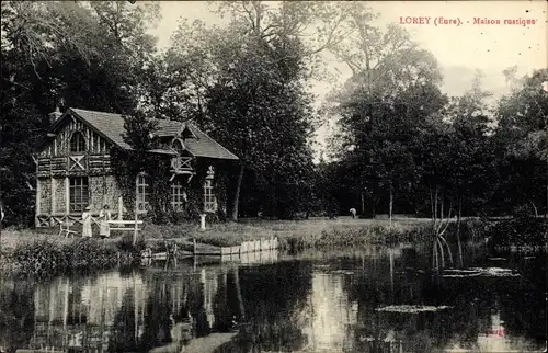 Ak Lorey Eure, Maison Rustique