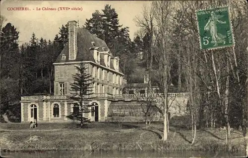 Ak Cocherel Eure, Le Château