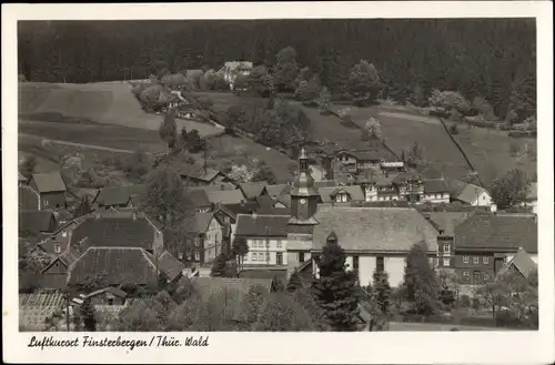 Ak Finsterbergen Friedrichroda im Thüringer Wald, Teilansicht