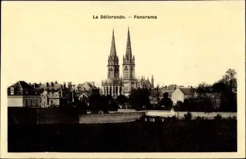 Ak La-Délivrande Calvados, Panorama