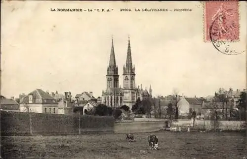 Ak La-Délivrande Calvados, Panorama