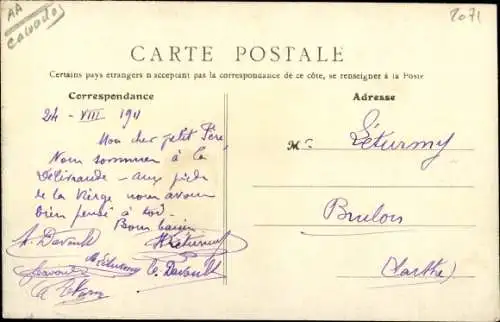 Ak La-Délivrande Calvados, Panorama