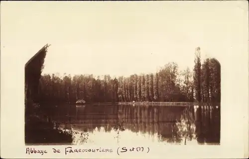 Ak Faremoutiers Seine et Marne, Abbaye