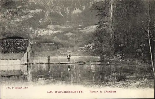 Ak Aiguebelette le Lac Savoie, Ponton de Chambost