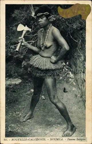 Ak Noumea Neukaledonien, Femme Indigene