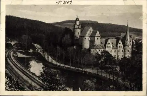 Foto Ak Hartenstein im Erzgebirge Sachsen, Schloss Stein
