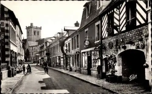 Ak Dives sur Mer Calvados, Rue de Lisieux