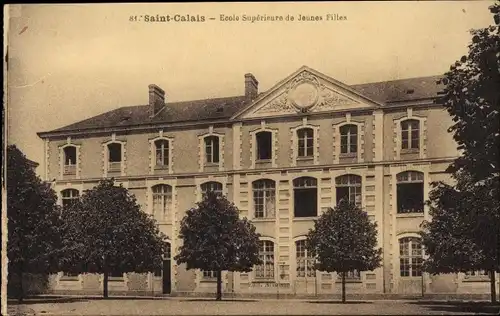 Ak Saint Calais Sarthe, École Supérieure de Jeunes Filles