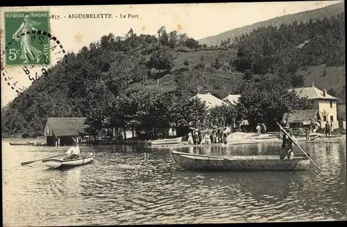 Ak Aiguebelette le Lac Savoie, Le Port